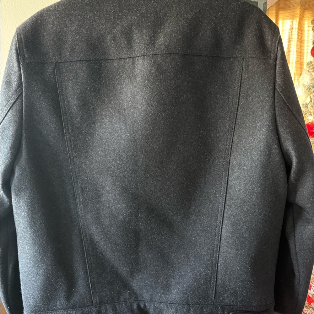 NWOT Express Men's Charcoal Field Jacket M - Picture 5 of 8